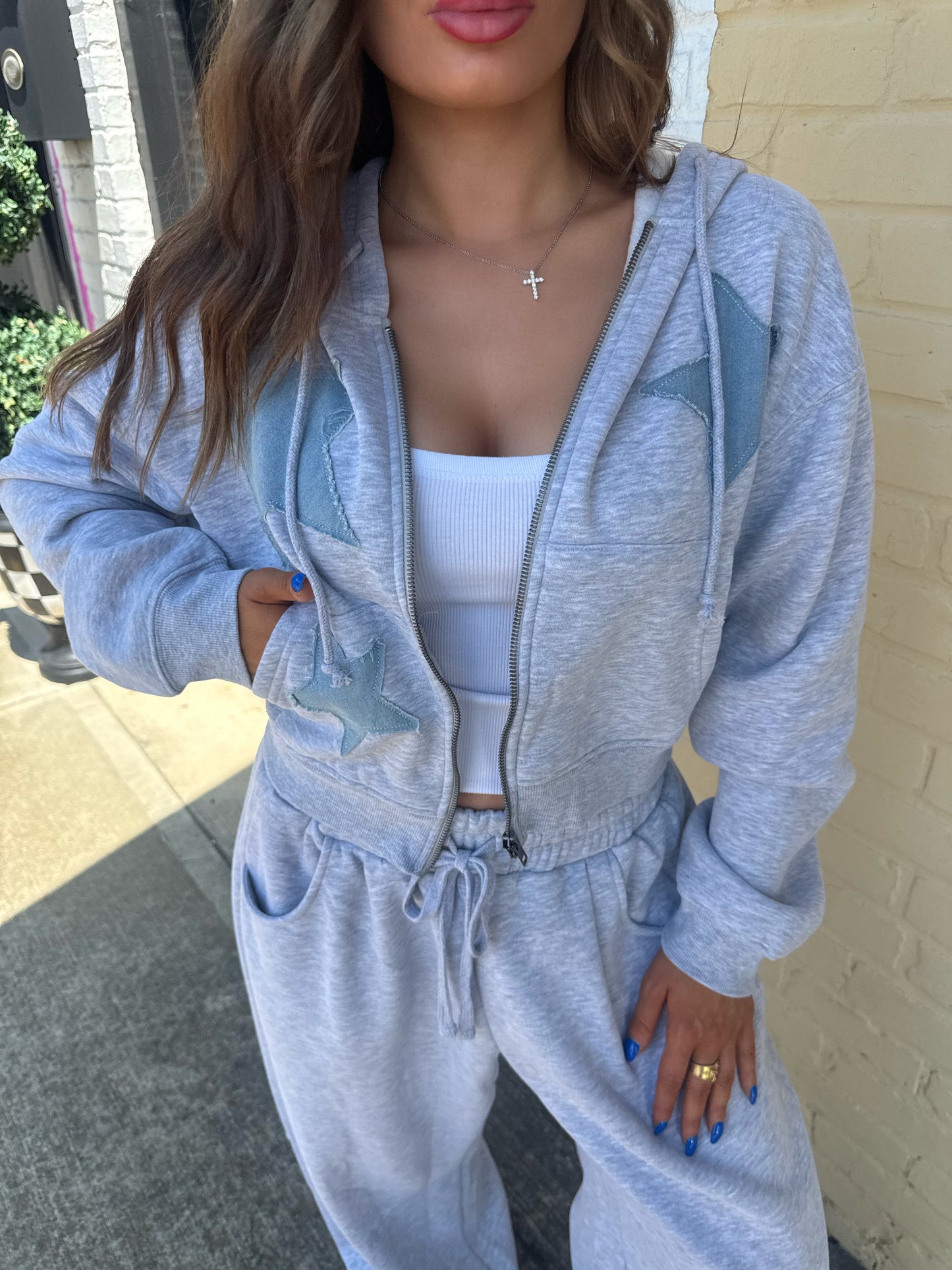 Heather Star Jacket