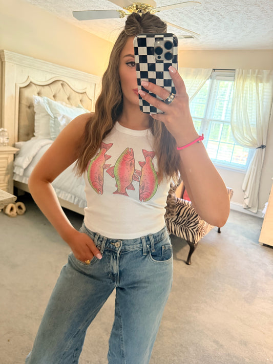 Pink Trout Tank