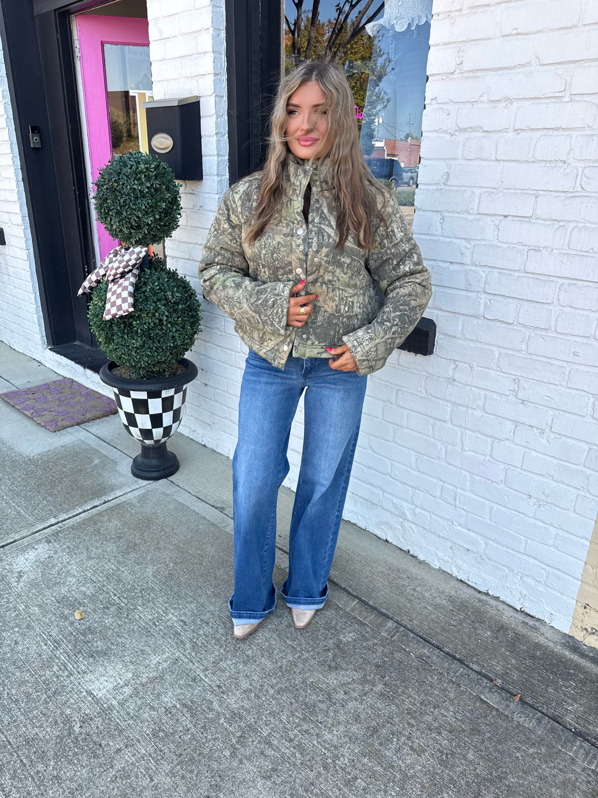 Woodland Camo Puffer