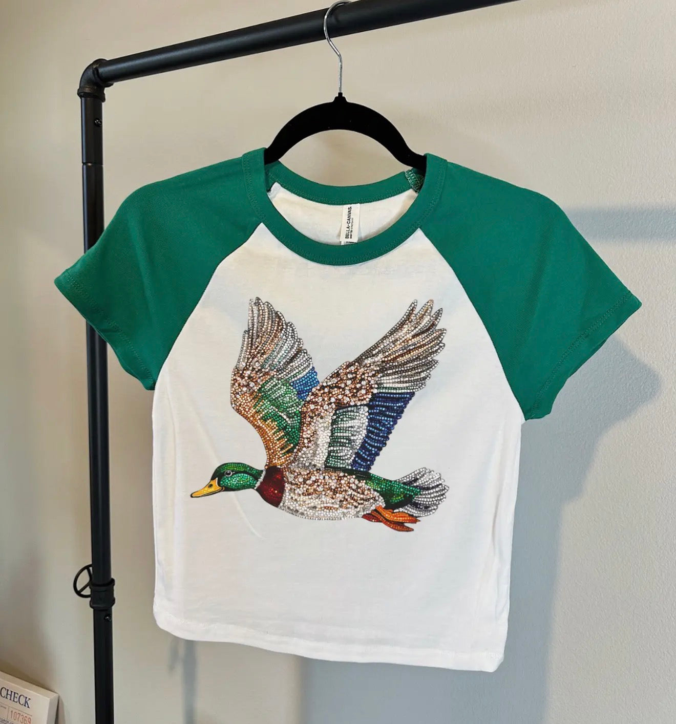 Bedazzled Mallard Baby Tee