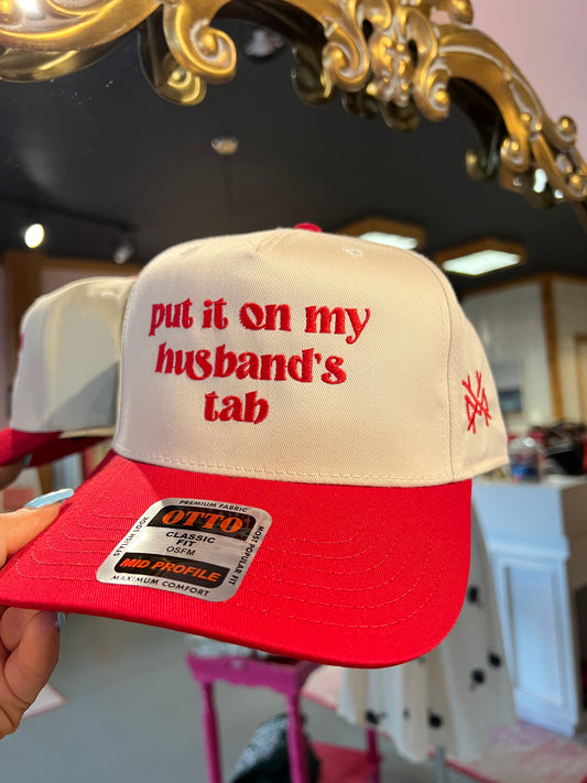 Put It on My Husband's Tab Hat