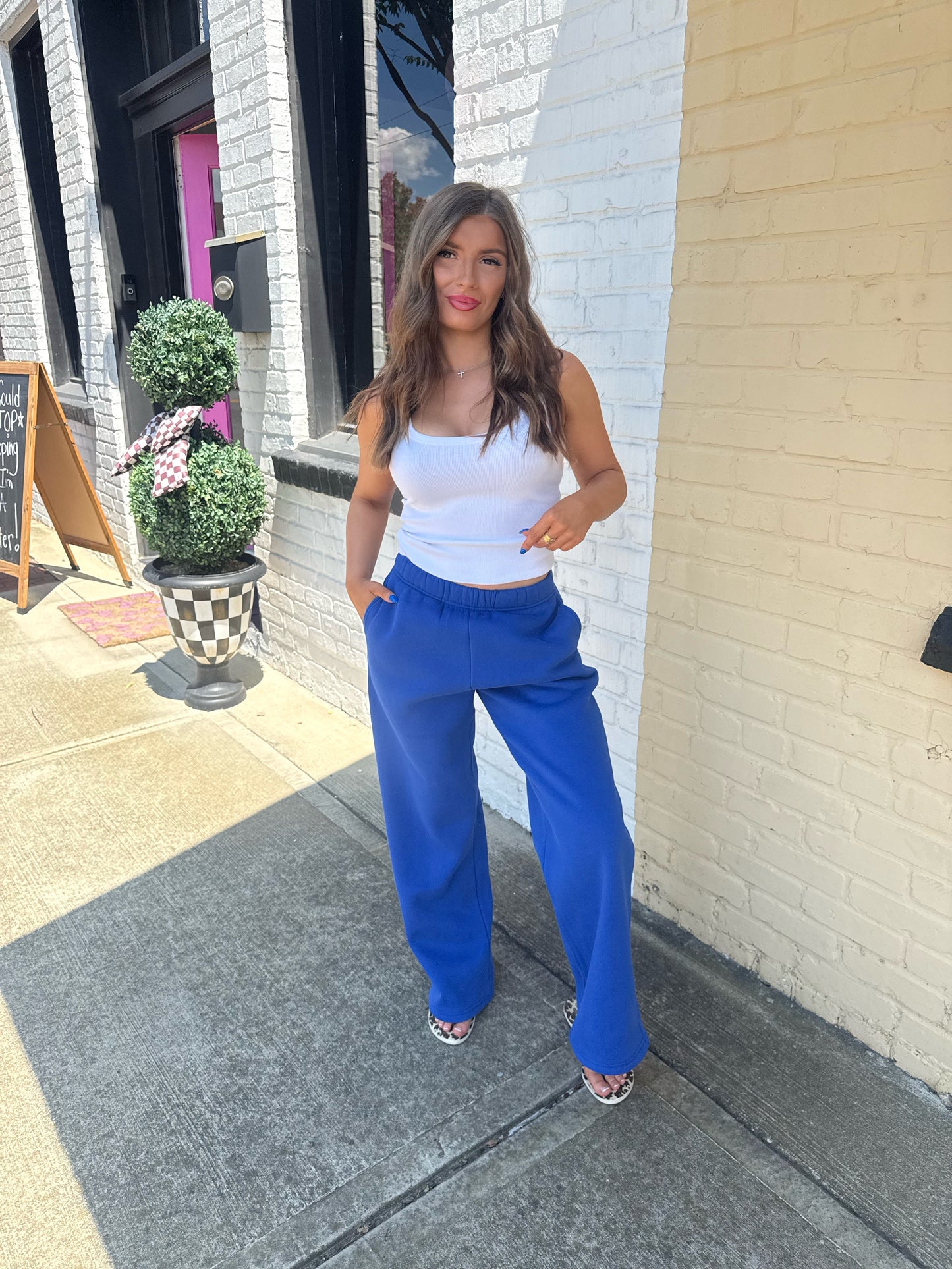 Berry Blue Sweatpants