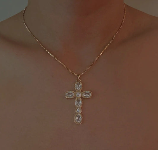 Vintage Cross Necklace