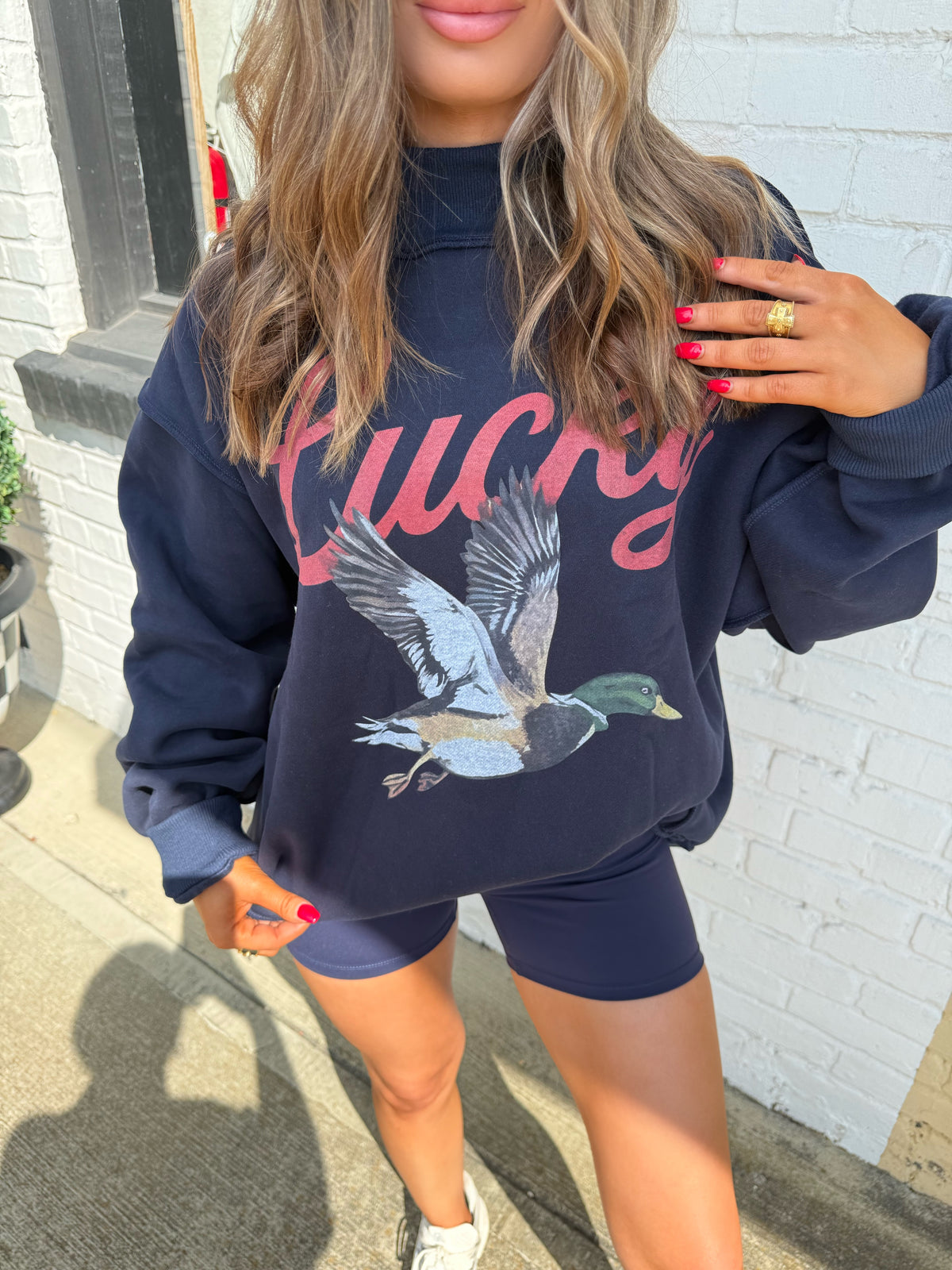 (Preorder) Lucky Mallard Mock Neck