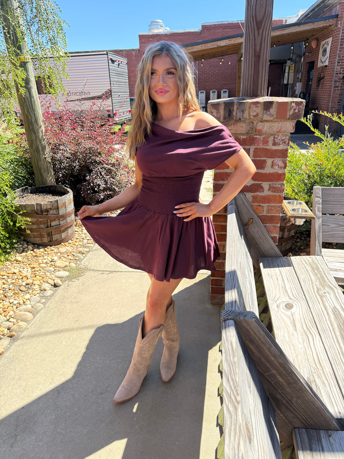 The Wine Dress