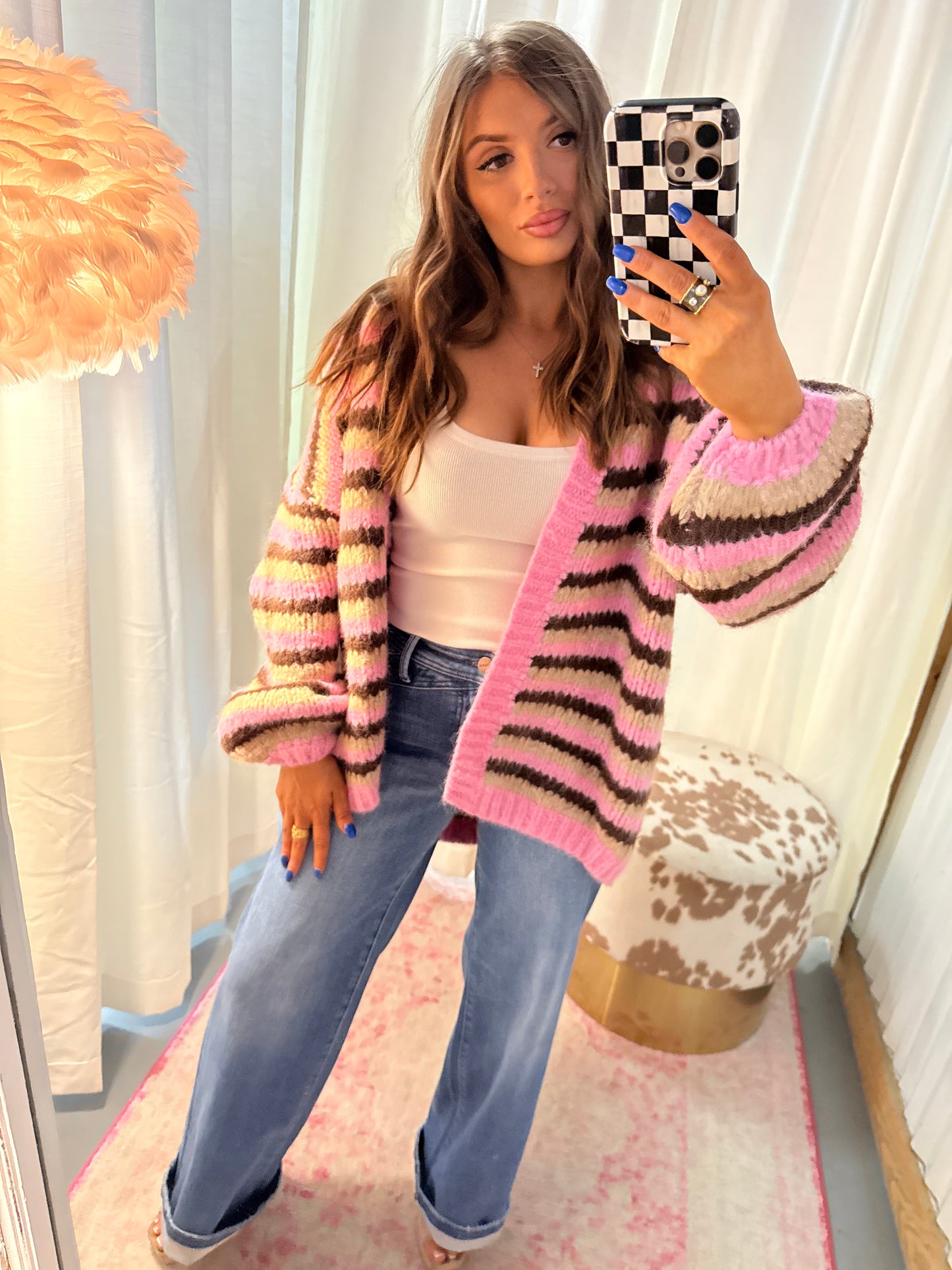 Chocolate Covered Strawberry Cardigan