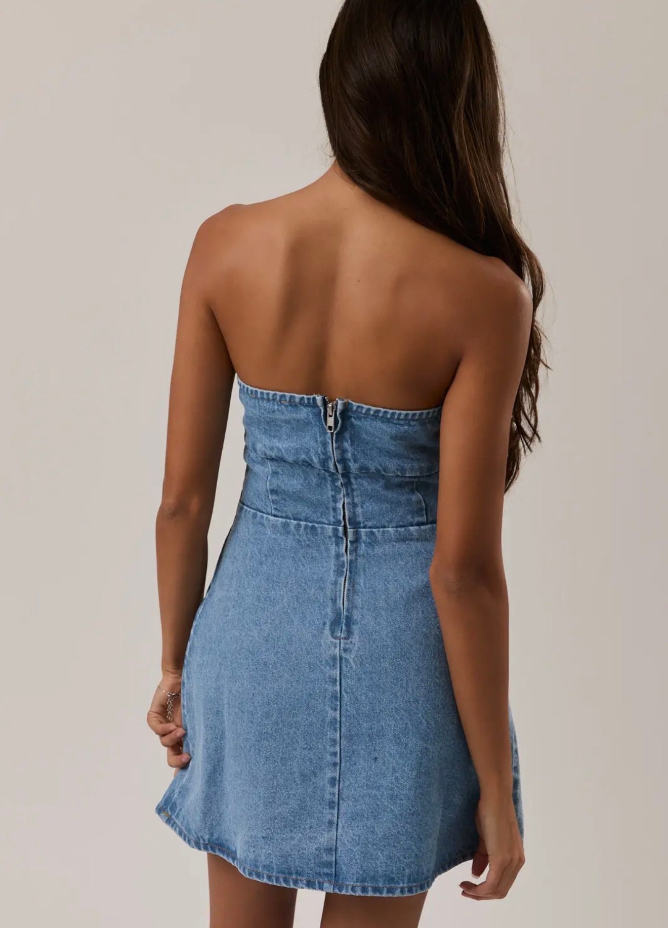The Megan Denim Dress