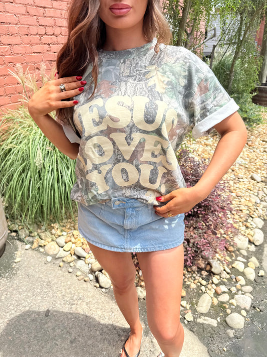 Camo JLY Tee