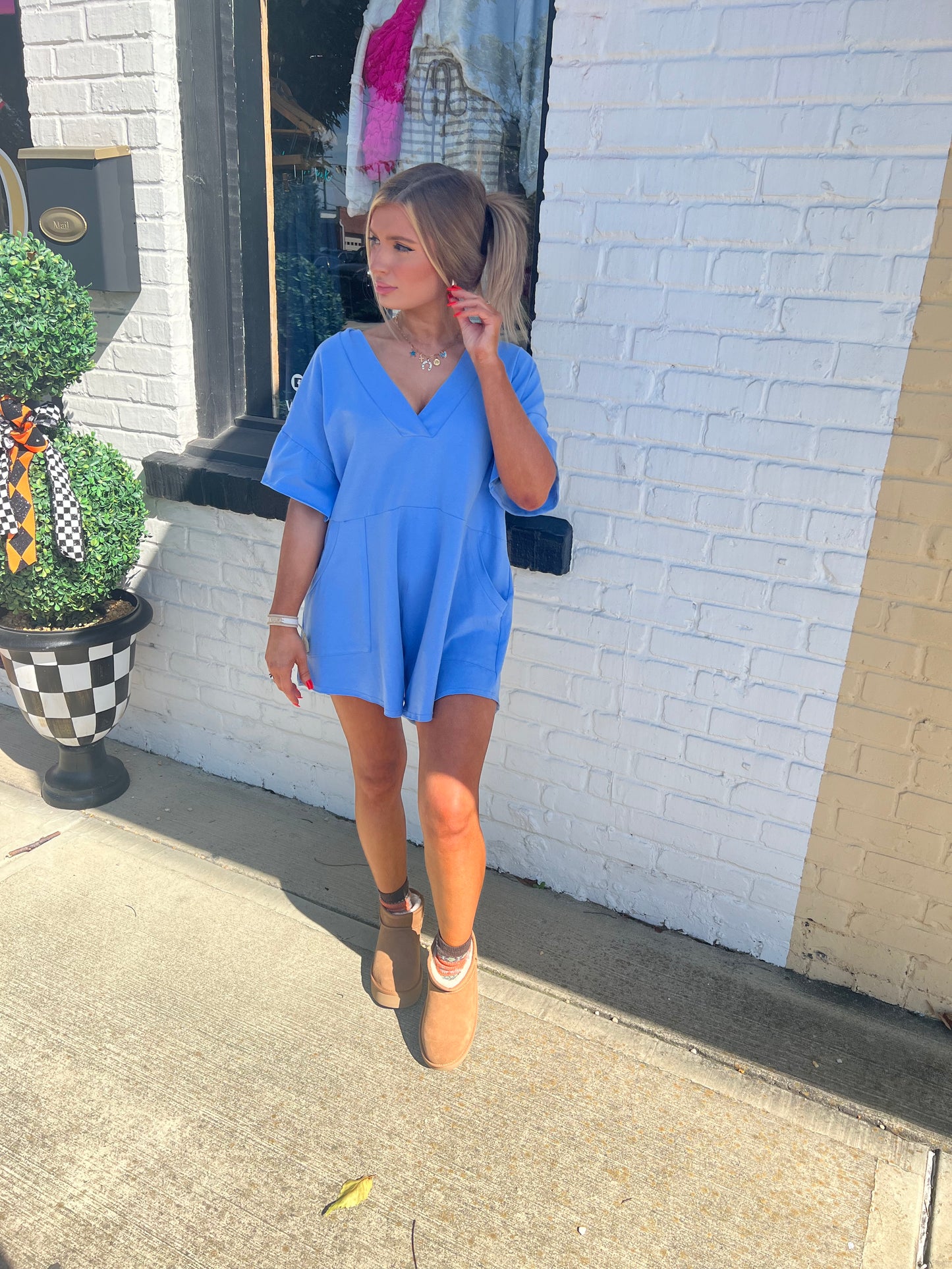 The Blue Everyday Romper