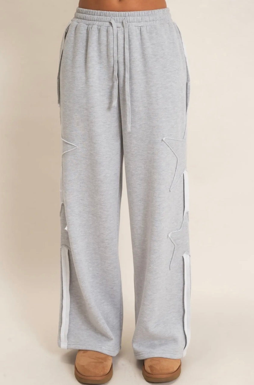 Star Patch Sweatpants