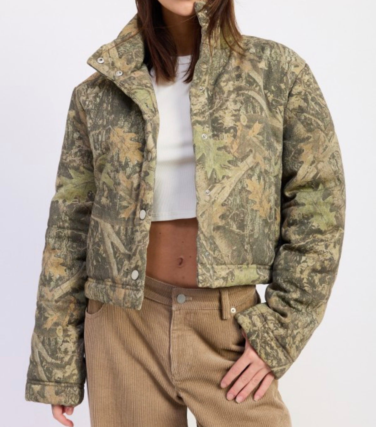 Woodland Camo Puffer