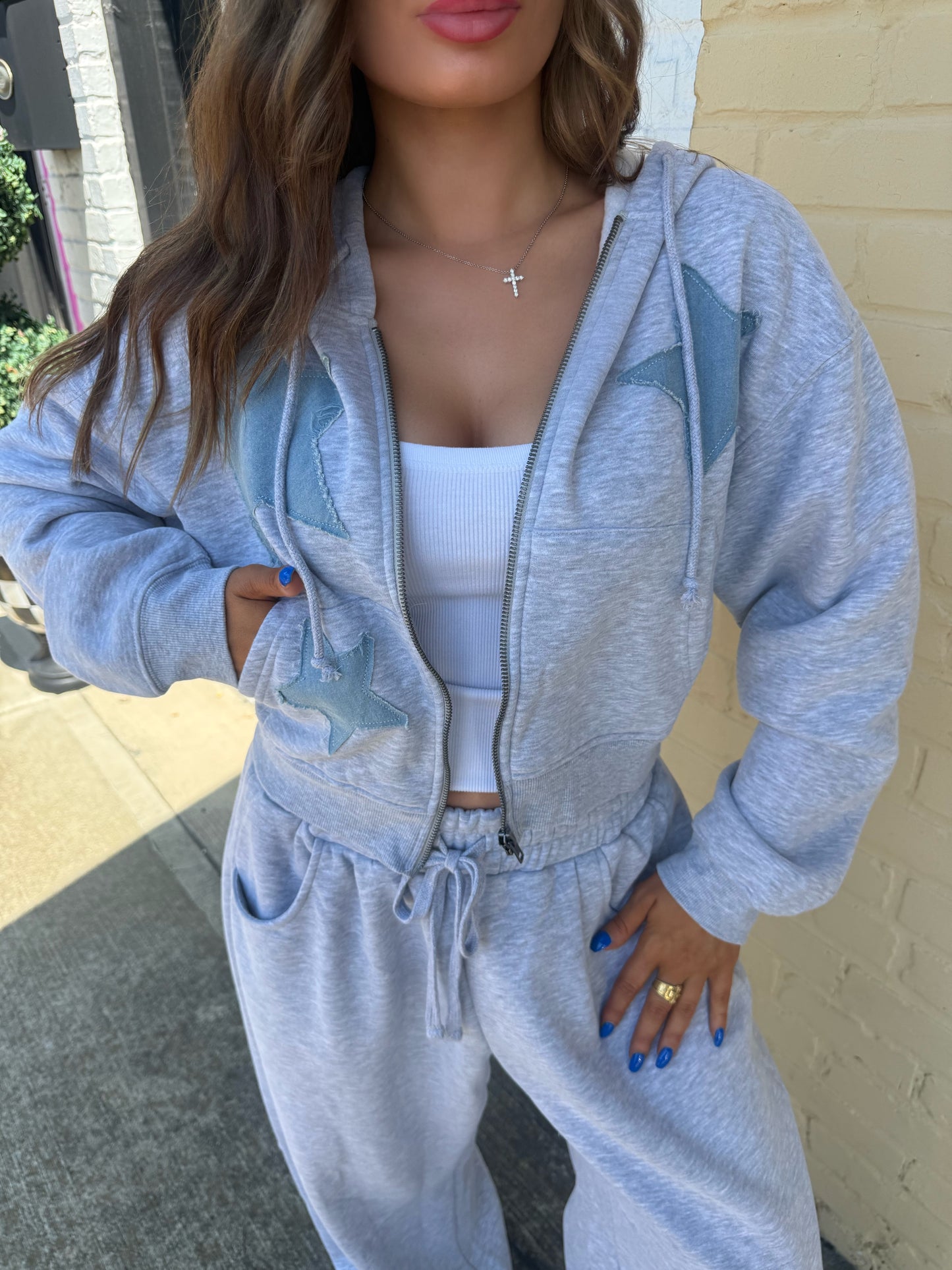 Heather Star Jacket
