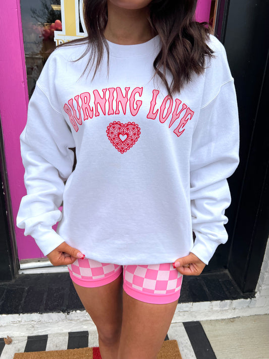 Burning Love Crewneck