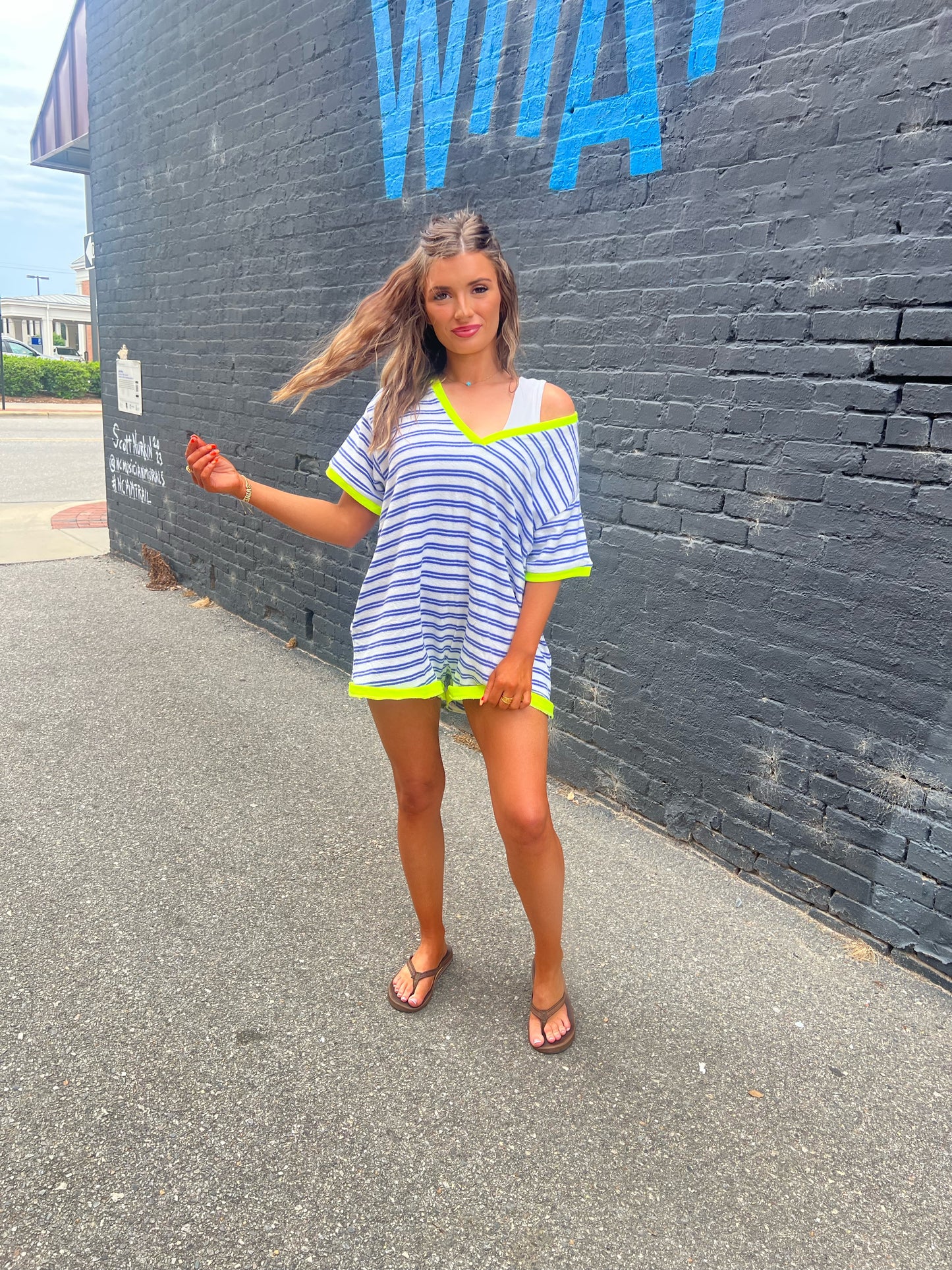 Boat Day Romper