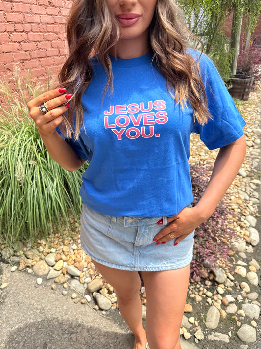 JLY Blue Tee