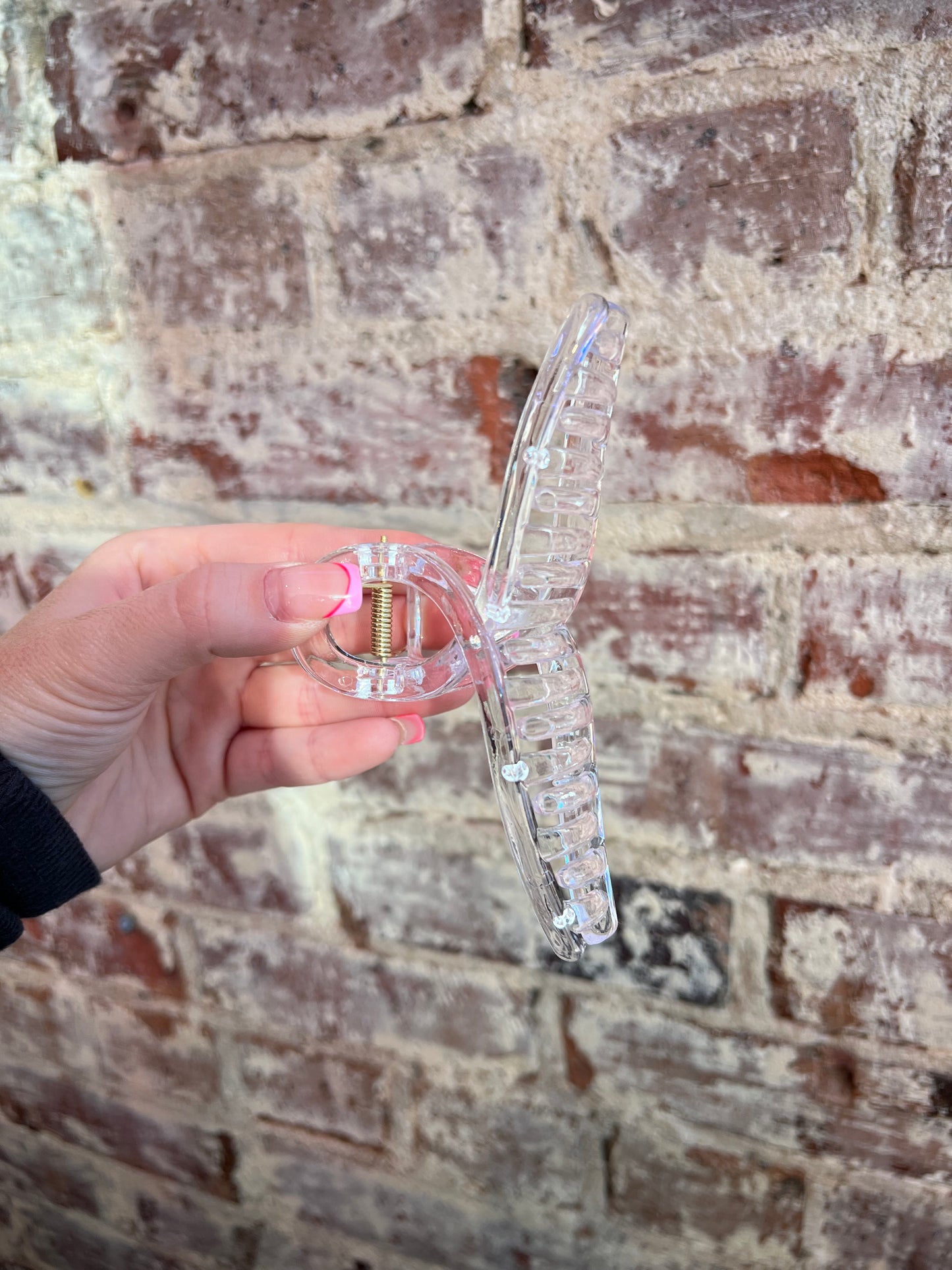 Clear Large Claw Clip