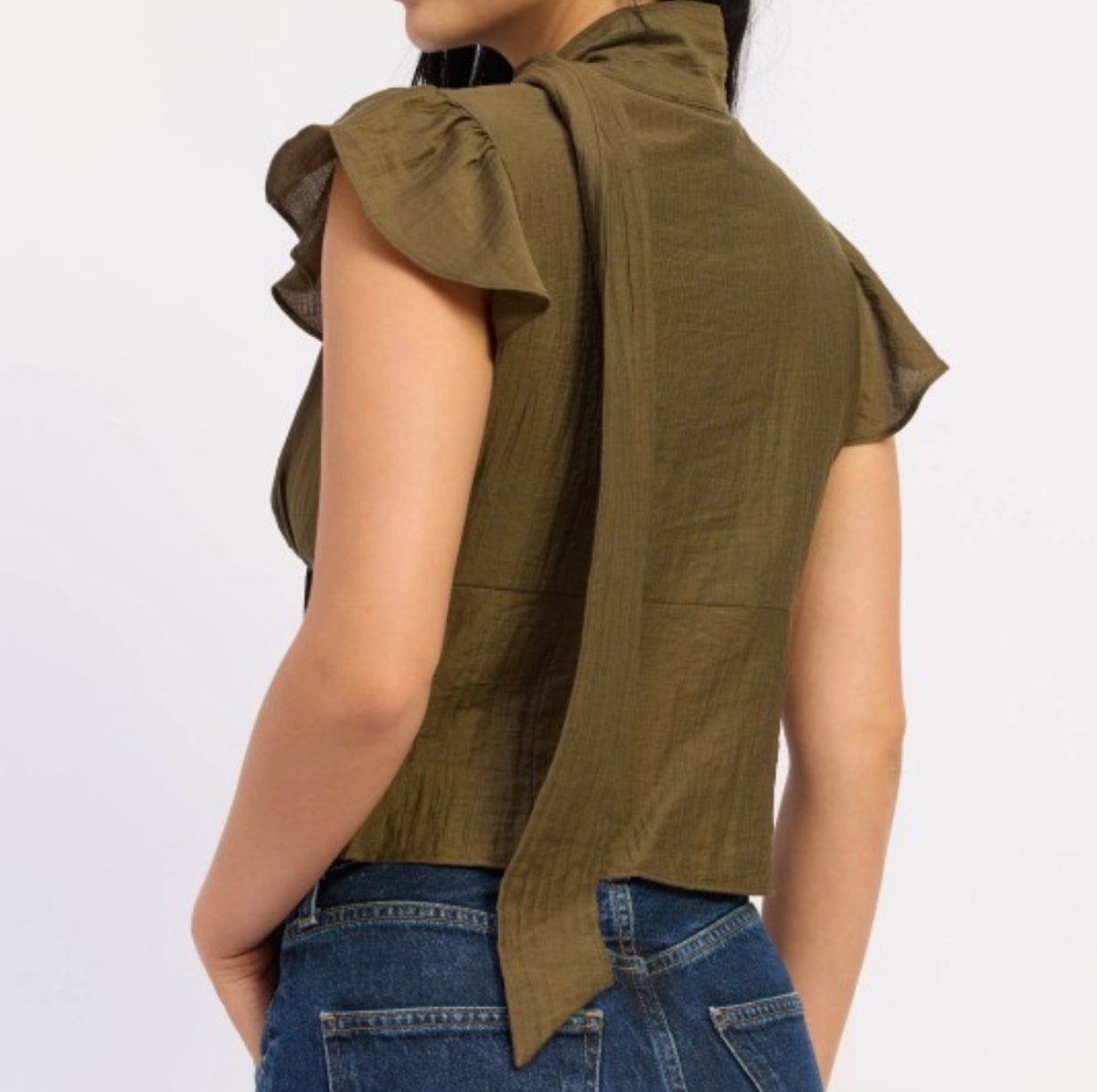 The Effortless Olive Top