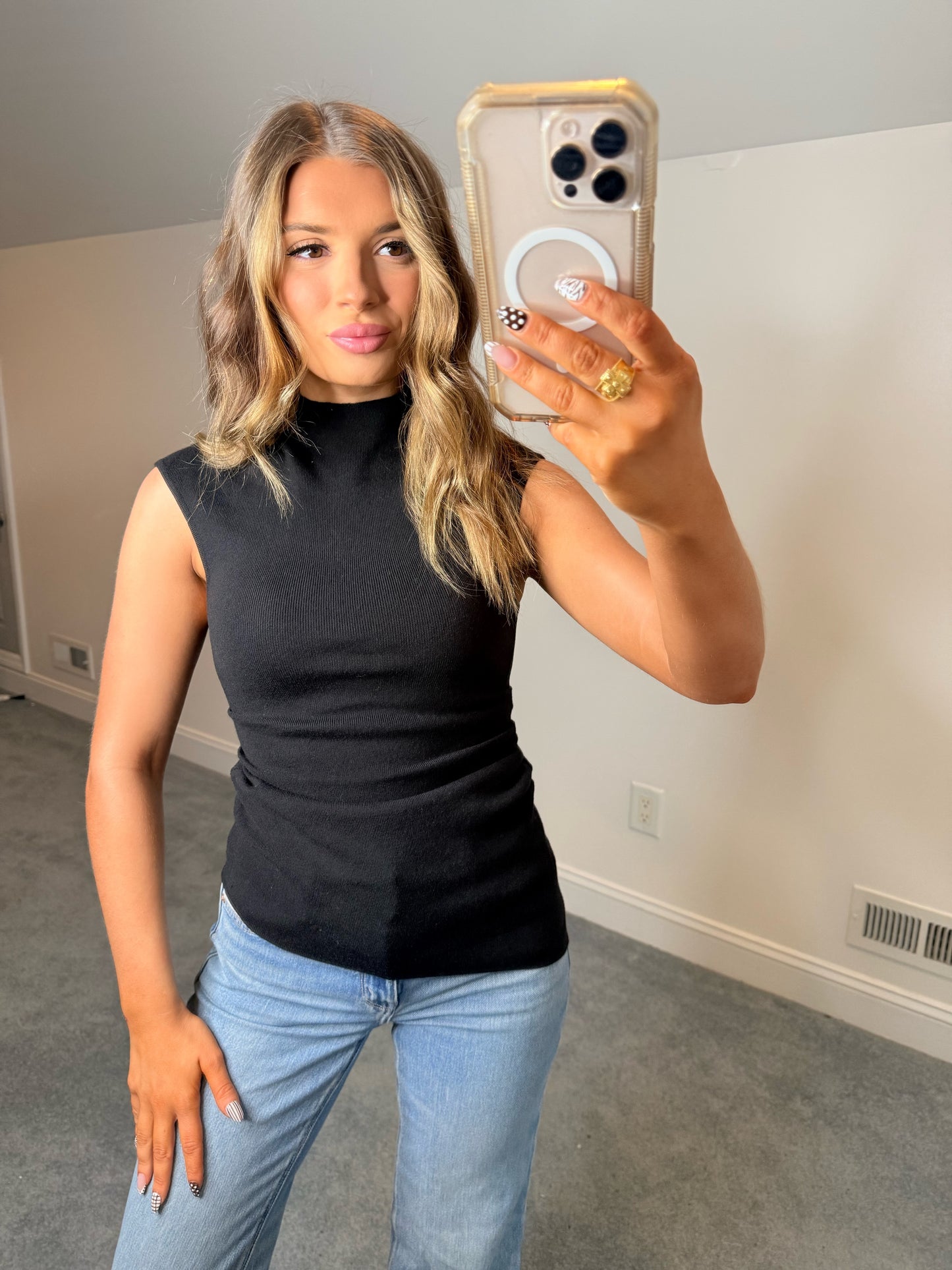 The Casey Top (black)