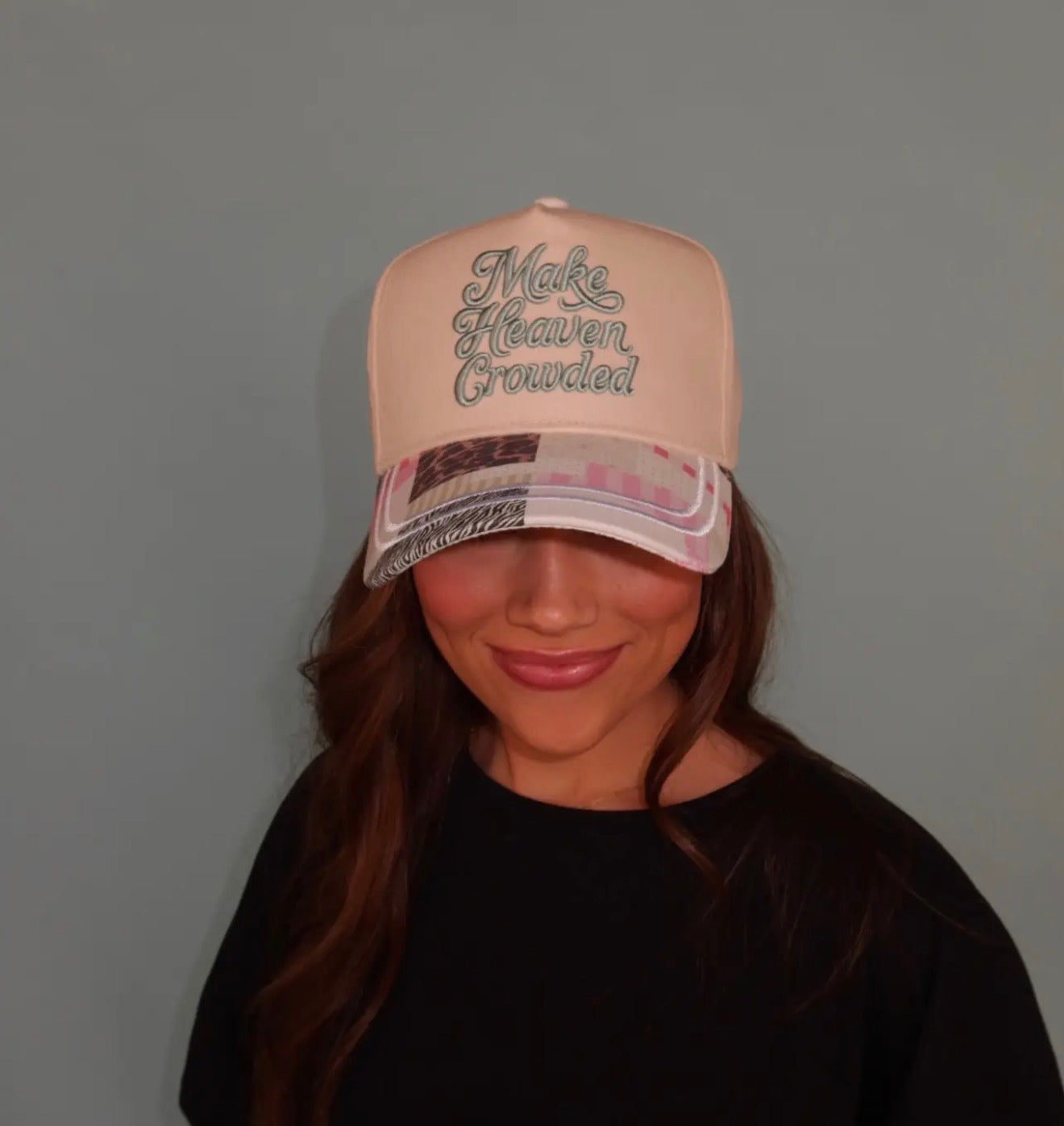 Make Heaven Crowded Pattern Hat