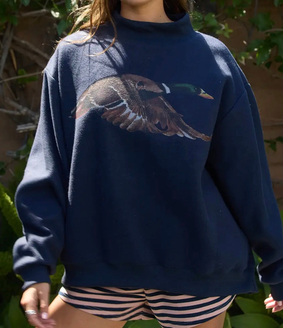 (Preorder) Lucky Mallard Mock Neck