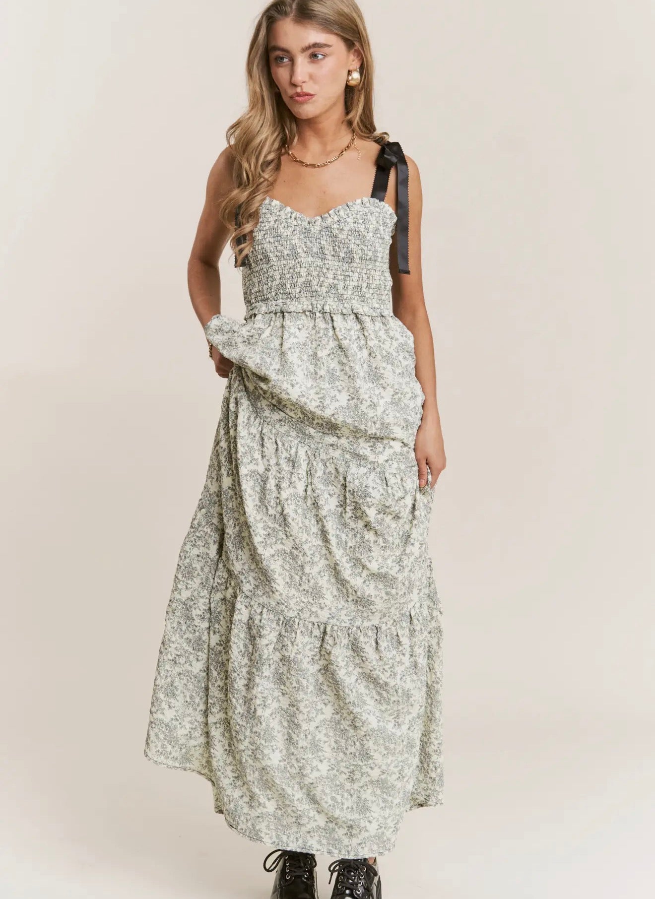 The Bailey Black Maxi Dress