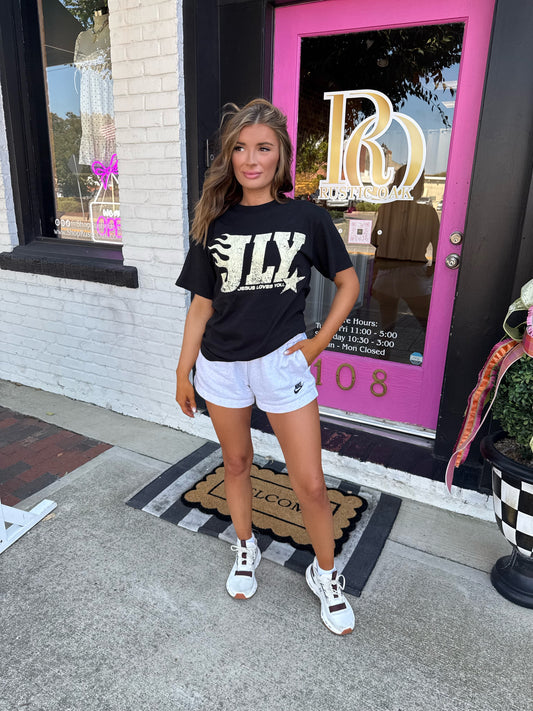 JLY Black Tee