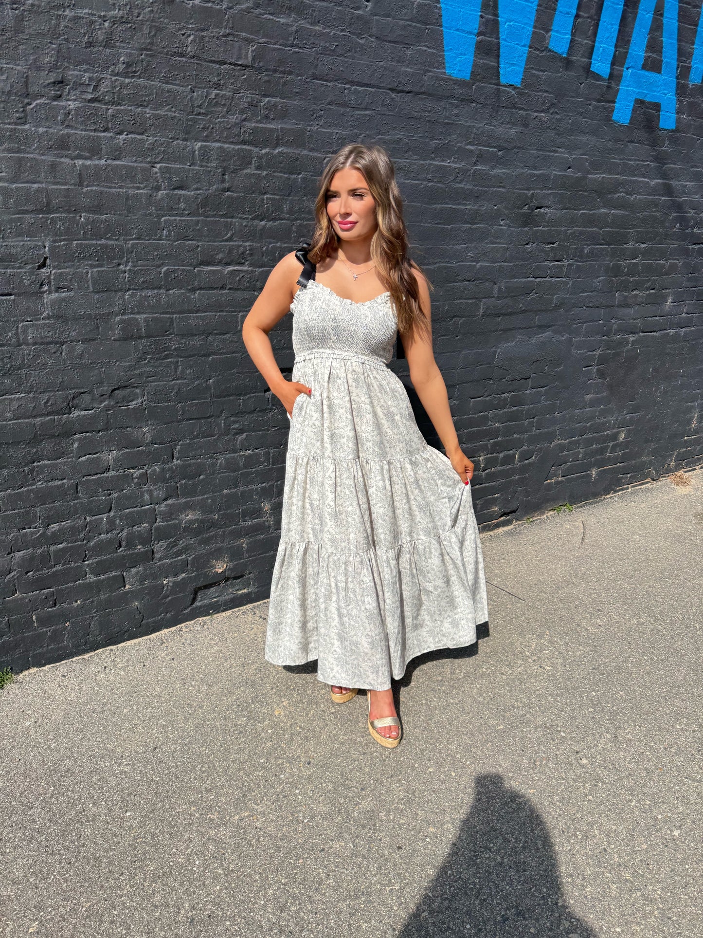 The Bailey Black Maxi Dress