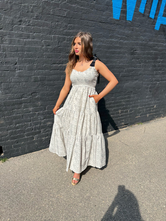 The Bailey Black Maxi Dress