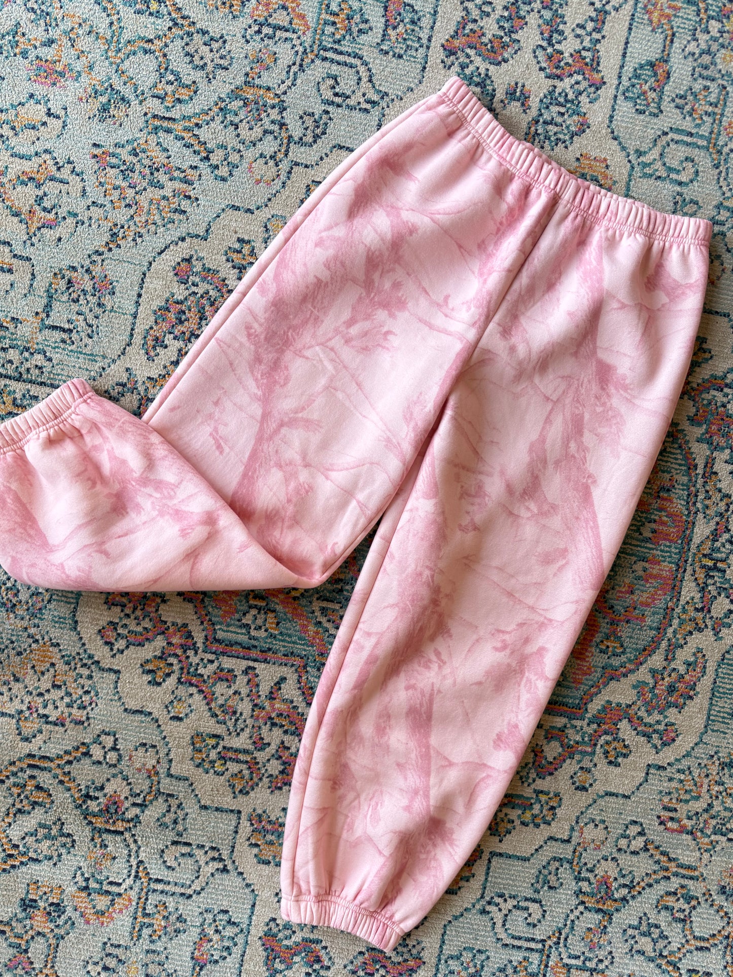Pink Camo Jogger Sweatpants