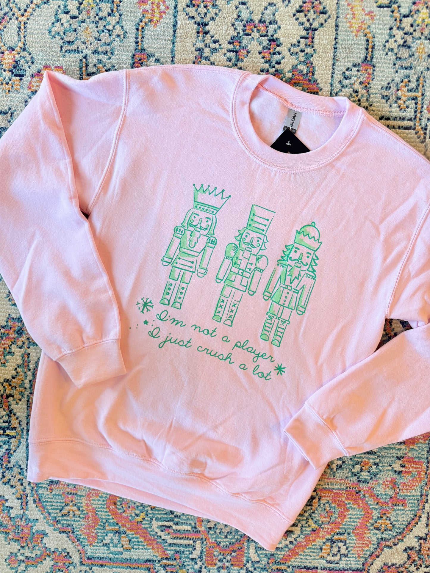 I'm Not a Player, I Just Crush Alot Crewneck