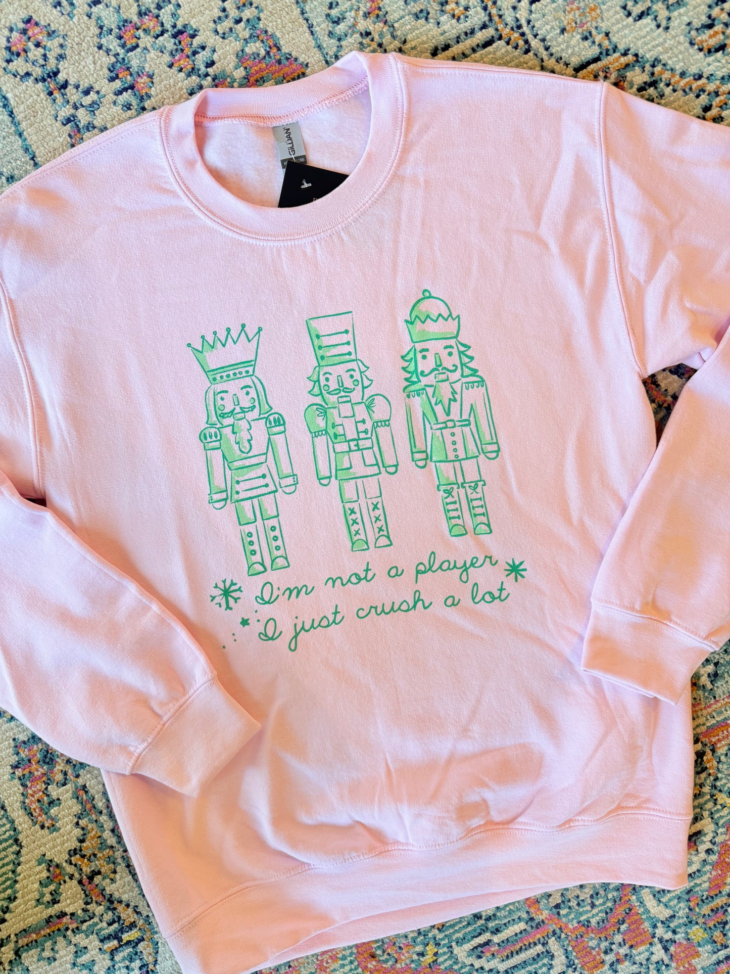 I'm Not a Player, I Just Crush Alot Crewneck