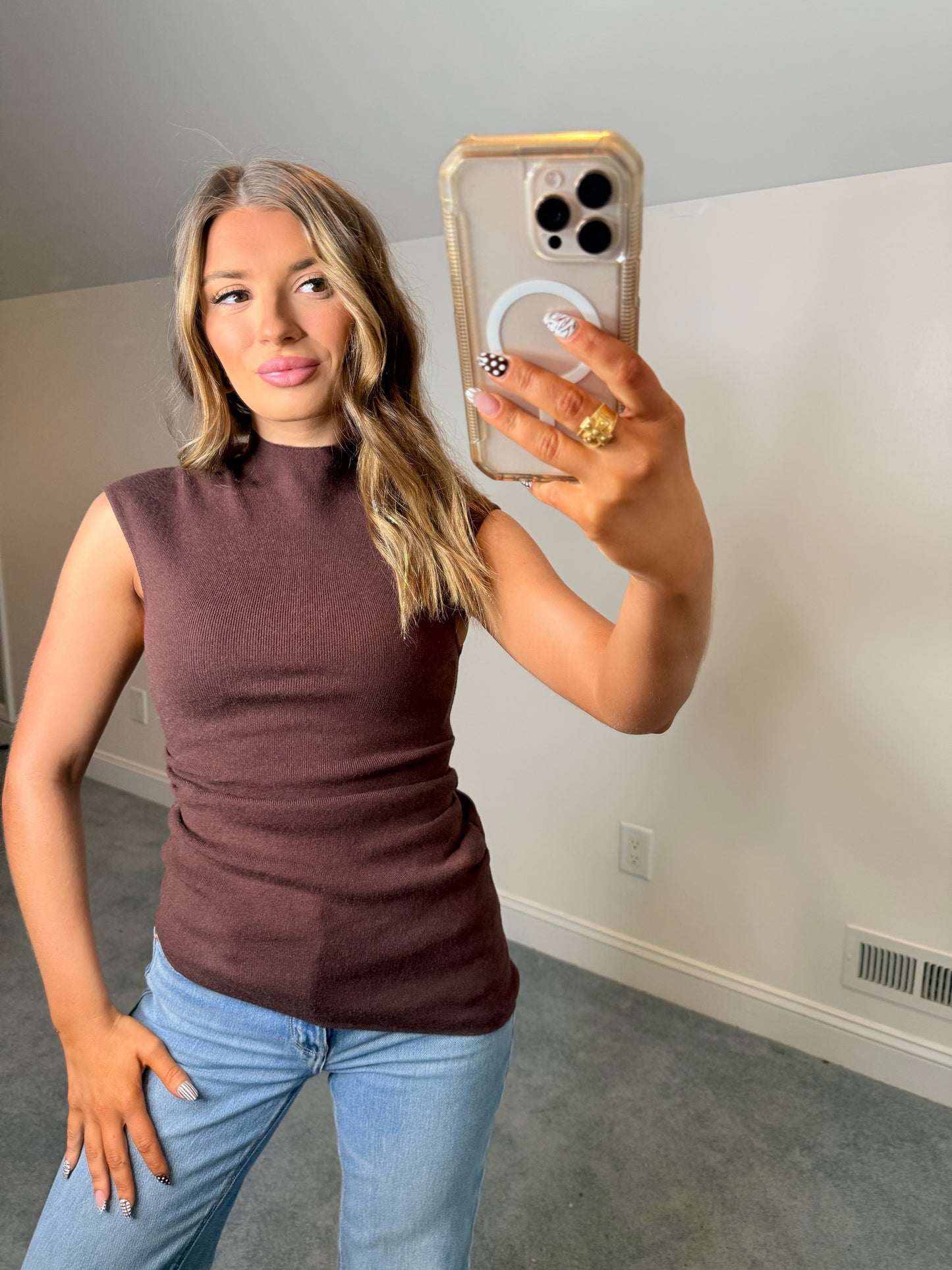 The Casey Top (Brown)