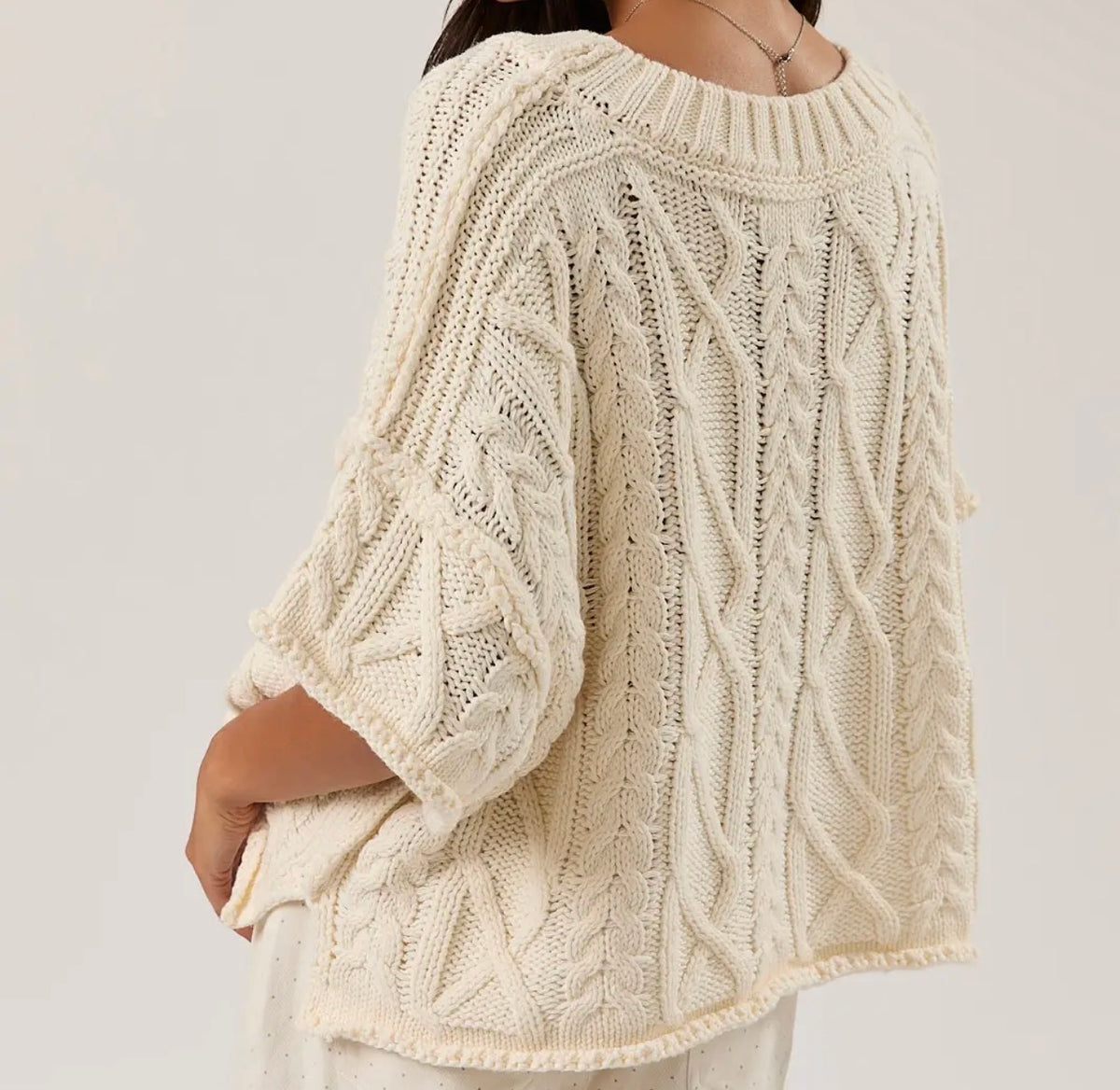 The Sunday Cozy Cream Top