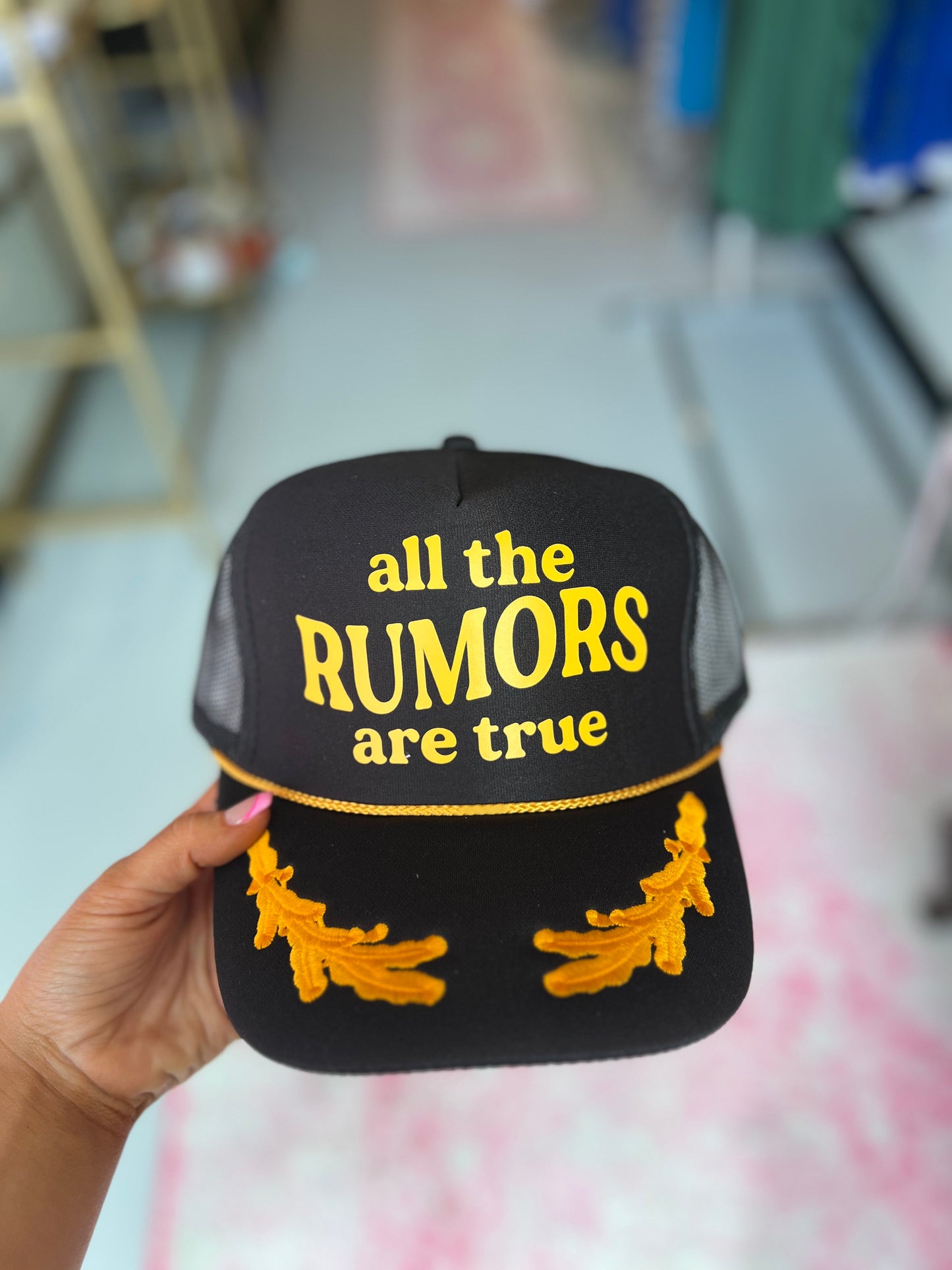 All the Rumors are True Trucker Hat