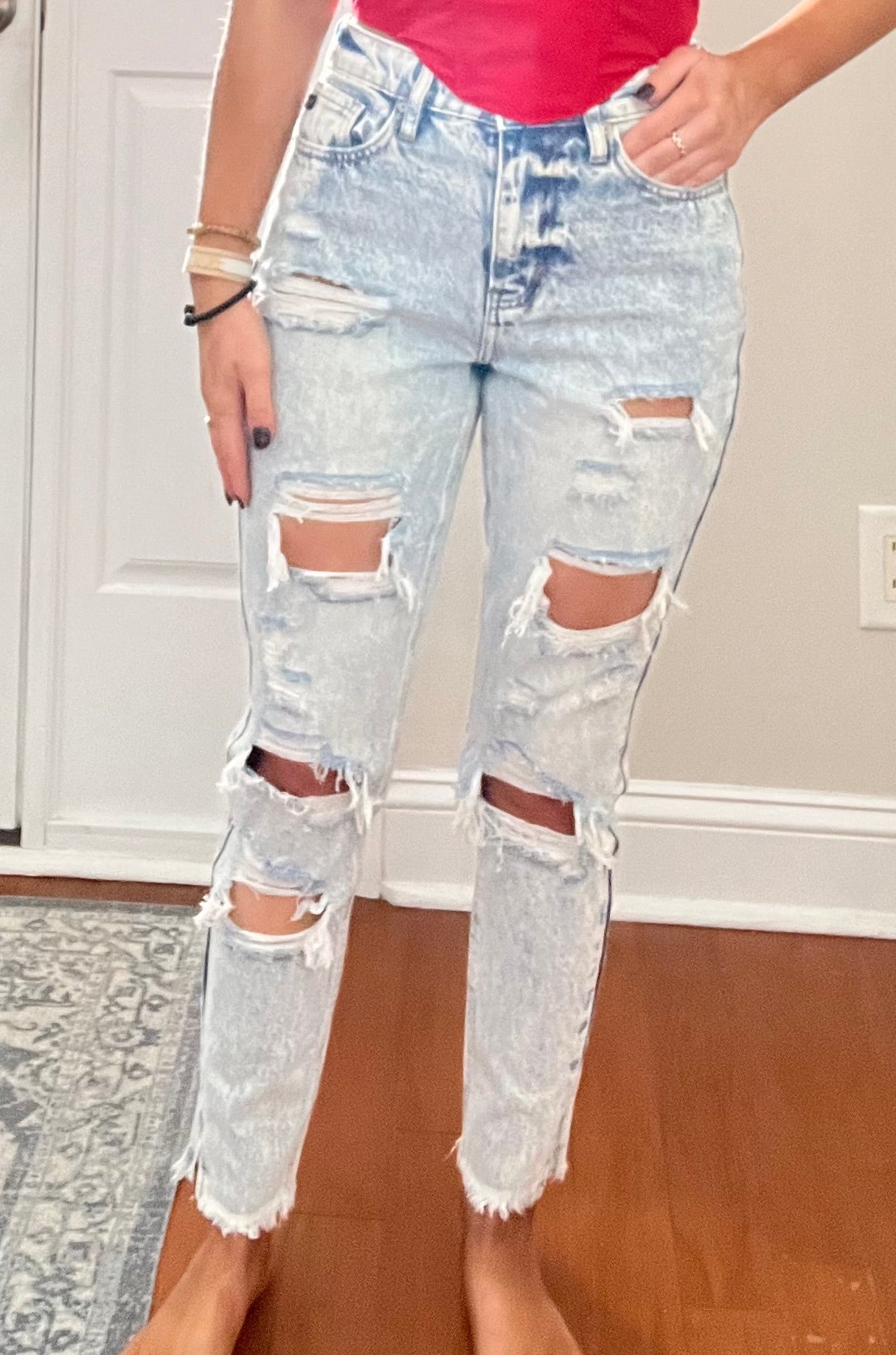 Kancan Ripped Jeans