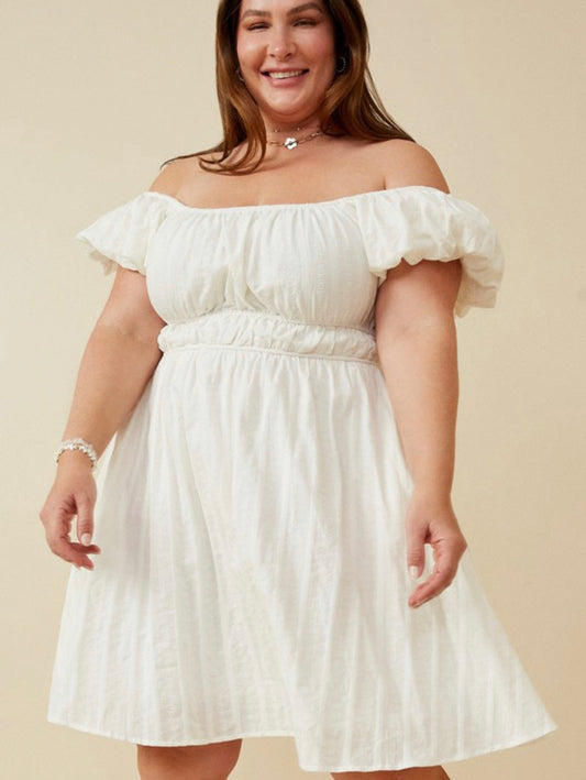 Cold Shoulder Dress Curvy